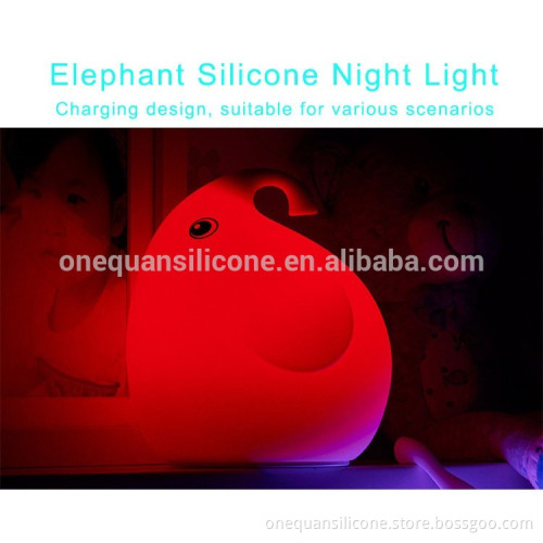 cute light toys,OEM led light toys,custom elephant animal shaped night light toys